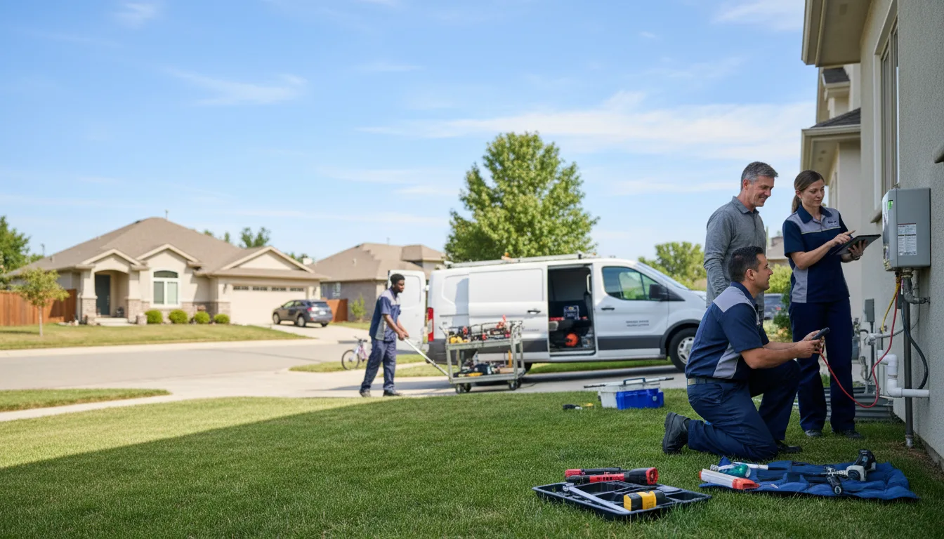 Tankless water heater service in Sand Fork, WV